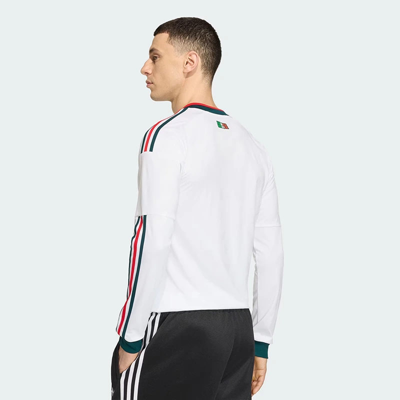 Adidas Mexico 26 Away Long Sleeve Jersey 5 Adidas Mexico 26 Away Long Sleeve Jersey <p>Adidas Mexico 26 Away Long Sleeve Jersey brings sports and fanwear styling to a comfortable jersey made for game days, fan events, training-inspired outfits, and casual weekends. Easy to style and strong for casual, fan, and streetwear outfits.</p>