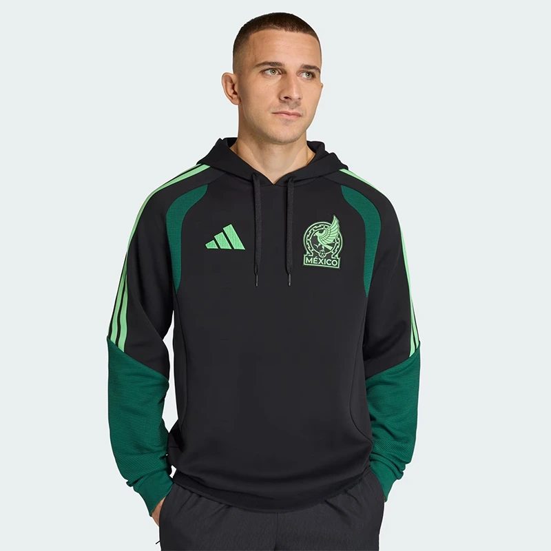 Adidas Mexico 26 Tiro Sweat Hoodie 1 Adidas Mexico 26 Tiro Sweat Hoodie <p>Adidas Mexico 26 Tiro Sweat Hoodie brings sports and fanwear styling to a comfortable hoodie made for game days, fan events, training-inspired outfits, and casual weekends. Easy to style and strong for casual, fan, and streetwear outfits.</p>