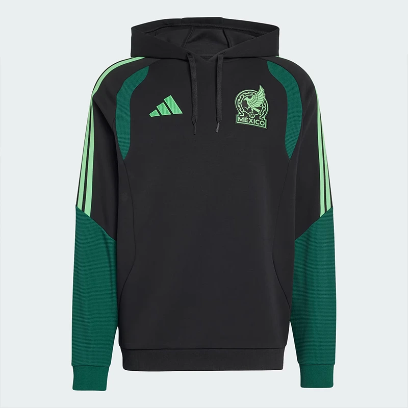 Adidas Mexico 26 Tiro Sweat Hoodie 3 Adidas Mexico 26 Tiro Sweat Hoodie <p>Adidas Mexico 26 Tiro Sweat Hoodie brings sports and fanwear styling to a comfortable hoodie made for game days, fan events, training-inspired outfits, and casual weekends. Easy to style and strong for casual, fan, and streetwear outfits.</p>
