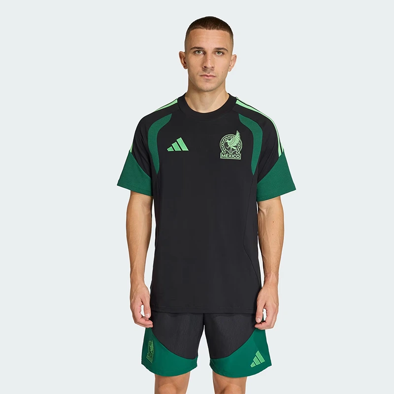 Adidas Mexico 26 Tiro Sweat Tee 6 Adidas Mexico 26 Tiro Sweat Tee <p>Adidas Mexico 26 Tiro Sweat Tee brings sports and fanwear styling to a comfortable shirt made for game days, fan events, training-inspired outfits, and casual weekends. Easy to style and strong for casual, fan, and streetwear outfits.</p>
