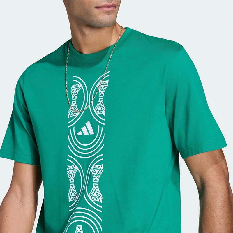 Adidas Mexico DNA Bold Green T-Shirt 1 Adidas Mexico DNA Bold Green T-Shirt <p>Adidas Mexico DNA Bold Green T-Shirt brings sports and fanwear styling to a comfortable shirt made for game days, fan events, training-inspired outfits, and casual weekends. Easy to style and strong for casual, fan, and streetwear outfits.</p>