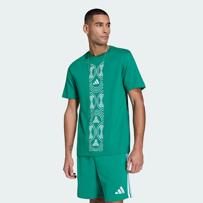 Adidas Mexico DNA Bold Green T-Shirt 5 Adidas Mexico DNA Bold Green T-Shirt <p>Adidas Mexico DNA Bold Green T-Shirt brings sports and fanwear styling to a comfortable shirt made for game days, fan events, training-inspired outfits, and casual weekends. Easy to style and strong for casual, fan, and streetwear outfits.</p>
