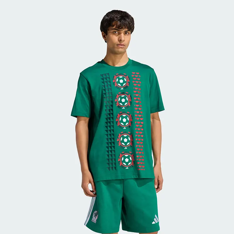 Adidas Mexico Soccer DNA T-Shirt 5 Adidas Mexico Soccer DNA T-Shirt <p>Adidas Mexico Soccer DNA T-Shirt brings sports and fanwear styling to a comfortable shirt made for game days, fan events, training-inspired outfits, and casual weekends. Easy to style and strong for casual, fan, and streetwear outfits.</p>
