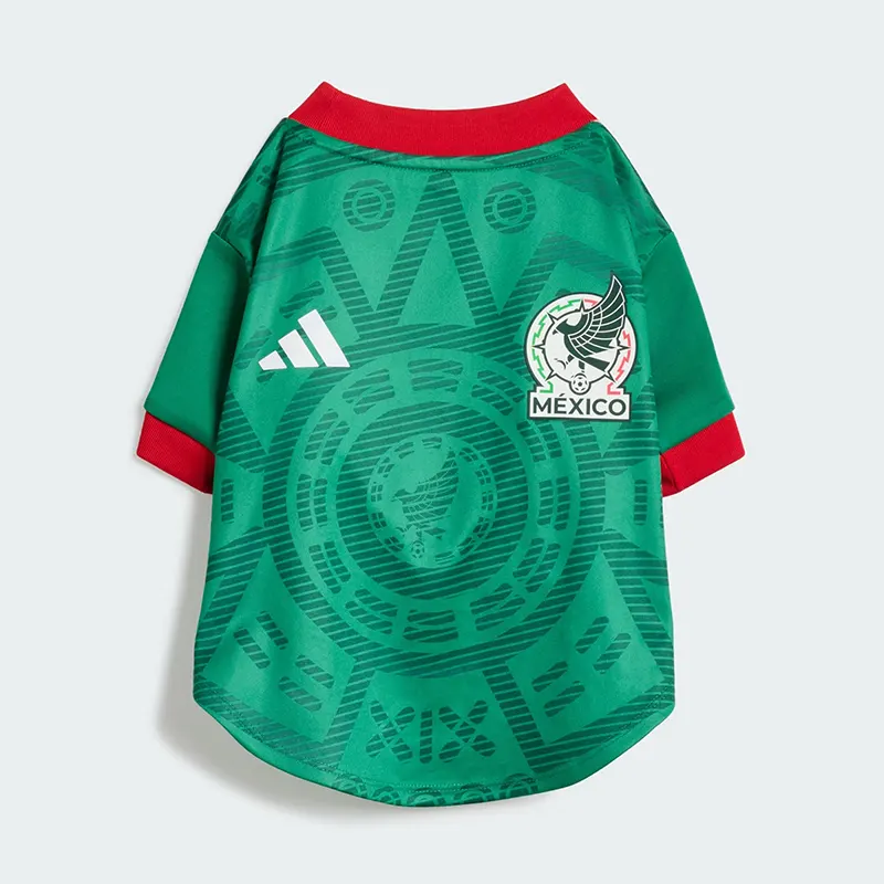 Adidas Pet Jersey 26 Mexico 3 Adidas Pet Jersey 26 Mexico <p>Adidas Pet Jersey 26 Mexico delivers Mexico-inspired fan style, comfortable matchday wear, and comfortable everyday versatility.</p>