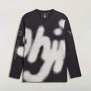 Adidas Y-3 MERCEDES - AMG PETRONAS FORMULA 1 TEAM YOHJI GRAPHIC LONG SLEEVE TEE