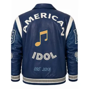 Areena Design <p>American Idol S24 Lionel Richie Blue Leather Varsity Jacket brings music, pop-culture, and event styling to a comfortable varsity jacket made for concerts, festivals, themed events, and everyday statement looks. Easy to style and strong for casual, fan, and streetwear outfits.</p> American Idol S24 Lionel Richie Blue Leather Varsity Jacket <p>American Idol S24 Lionel Richie Blue Leather Varsity Jacket brings music, pop-culture, and event styling to a comfortable varsity jacket made for concerts, festivals, themed events, and everyday statement looks. Easy to style and strong for casual, fan, and streetwear outfits.</p>