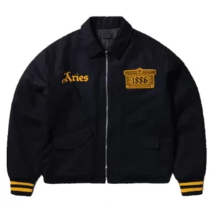 Arsenal X Aries Wool Bomber Jacket