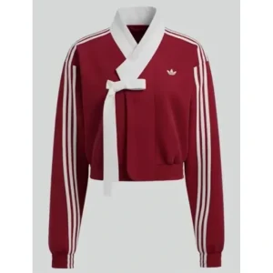 BABYMONSTER x Adidas Hanbok Red Jacket