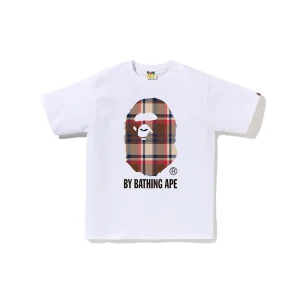 BAPE A Bathing Ape Check by Bathing Tee