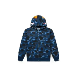 BAPE Color Camo Shark Full Zip Hoodie