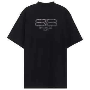 Balenciaga Paris Strass T-Shirt