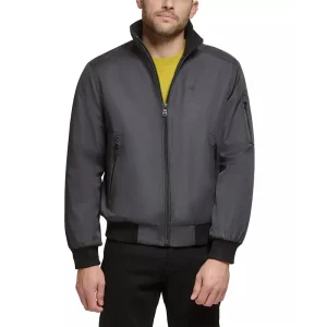 Calvin Klein Mens Ripstop Bomber Jacket