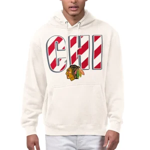Chicago Blackhawks Starter City Abbreviation Fleece Hoodie