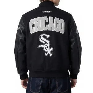 Areena Design <p>Chicago White Sox City Arch Black Varsity Jacket brings sports and fanwear styling to a comfortable varsity jacket made for game days, fan events, training-inspired outfits, and casual weekends. Easy to style and strong for casual, fan, and streetwear outfits.</p> Chicago White Sox City Arch Black Varsity Jacket <p>Chicago White Sox City Arch Black Varsity Jacket brings sports and fanwear styling to a comfortable varsity jacket made for game days, fan events, training-inspired outfits, and casual weekends. Easy to style and strong for casual, fan, and streetwear outfits.</p>