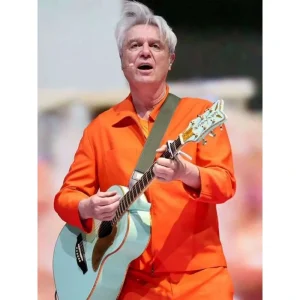 Coachella 2026 David-Byrne Orange Jacket