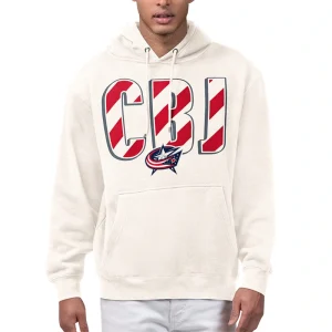 Columbus Blue Jackets Starter City Abbreviation Fleece Hoodie