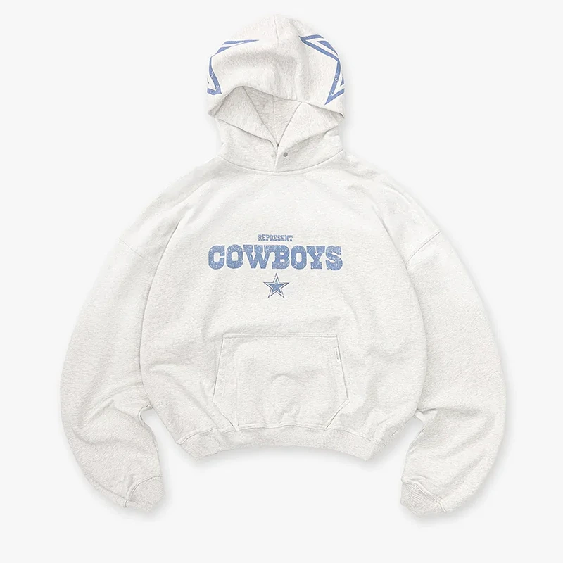 Dallas Cowboys x Represent Hoodie 1 Dallas Cowboys x Represent Hoodie <p>Dallas Cowboys x Represent Hoodie delivers comfortable streetwear energy with collaboration-inspired branding, team-inspired detailing, soft comfort feel, making it a standout choice for daily casual looks and everyday rotation.</p>