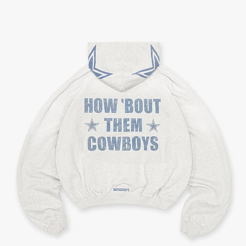 Dallas Cowboys x Represent Hoodie Dallas Cowboys x Represent Hoodie <p>Dallas Cowboys x Represent Hoodie delivers comfortable streetwear energy with collaboration-inspired branding, team-inspired detailing, soft comfort feel, making it a standout choice for daily casual looks and everyday rotation.</p>