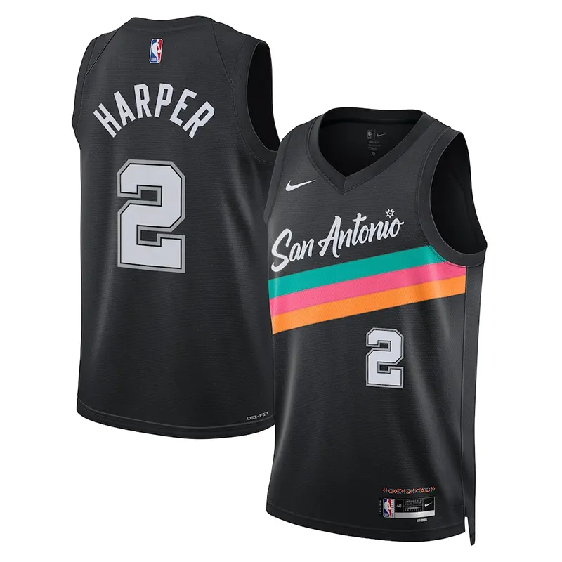 Dylan Harper Jersey Dylan Harper Jersey <p>Dylan Harper Jersey delivers sport-inspired appeal with athletic fanwear look, making it a standout choice for game-day outfits and everyday rotation.</p>