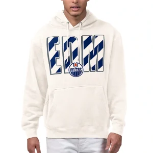 Edmonton Oilers Starter City Abbreviation Fleece Hoodie