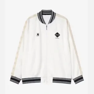 F.C. Real Bristol x Carhartt WIP White Varsity Track Jacket