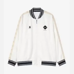 F.C. Real Bristol x Carhartt WIP White Varsity Track Jacket