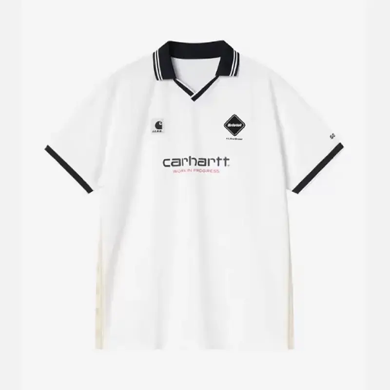 F.C.Real Bristol x Carhartt WIP Game White Shirt F.C.Real Bristol x Carhartt WIP Game White Shirt <p>F.C.Real Bristol x Carhartt WIP Game White Shirt delivers graphic streetwear character with collaboration-inspired branding, easy graphic styling, making it a standout choice for casual outfits and everyday rotation.</p>