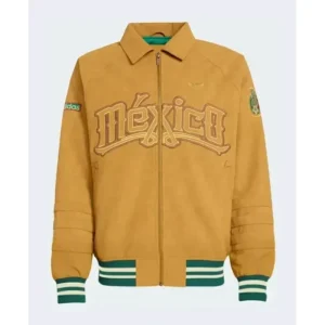 FIFA World Cup 2026 Mexico Mustard Jacket