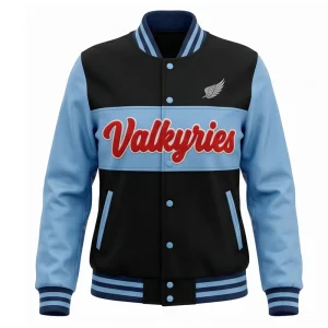 Areena Design <p>Women’s Valkyries Blue & Black Leather Varsity Jacket delivers standout outerwear style with a bold profile, comfortable layering feel, and statement details inspired by sport, streetwear, and collector fashion.</p> Women’s Valkyries Blue & Black Leather Varsity Jacket <p>Women’s Valkyries Blue & Black Leather Varsity Jacket delivers standout outerwear style with a bold profile, comfortable layering feel, and statement details inspired by sport, streetwear, and collector fashion.</p>