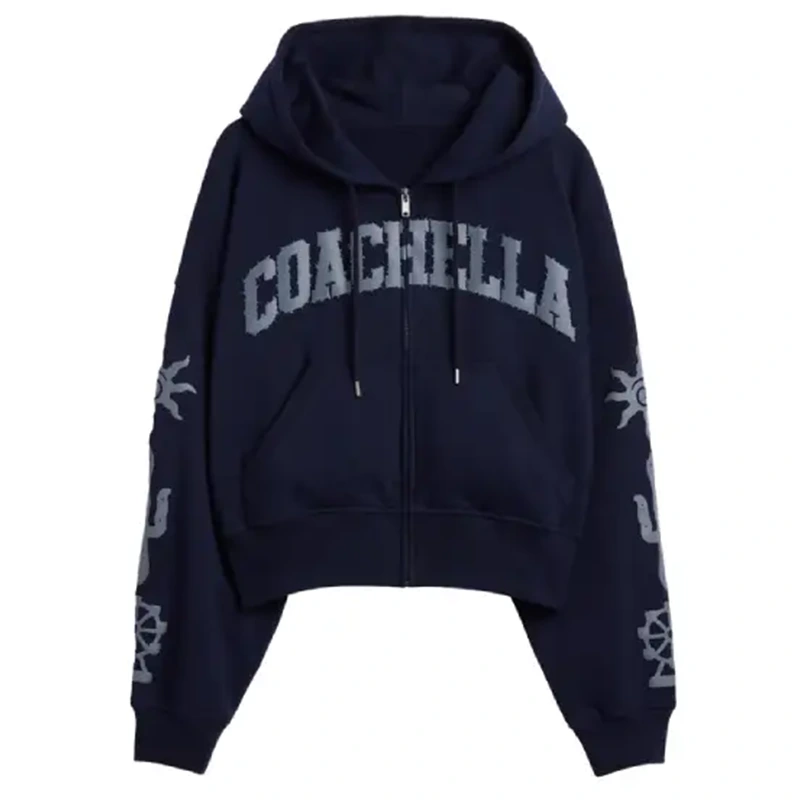 Gap x Coachella Zip Navy Blue Hoodie Gap x Coachella Zip Navy Blue Hoodie <p>Gap x Coachella Zip Navy Blue Hoodie delivers streetwear appeal, soft layering comfort, and versatile styling in a standout blue tone for everyday outfits.</p>