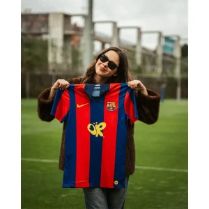 Jersey Retro Nike 2003/04 FC Barcelona x Olivia Rodrigo x Spotify
