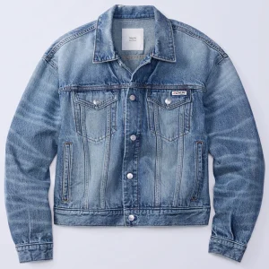 Jung Kook for Calvin Klein 90s Denim Trucker Jacket