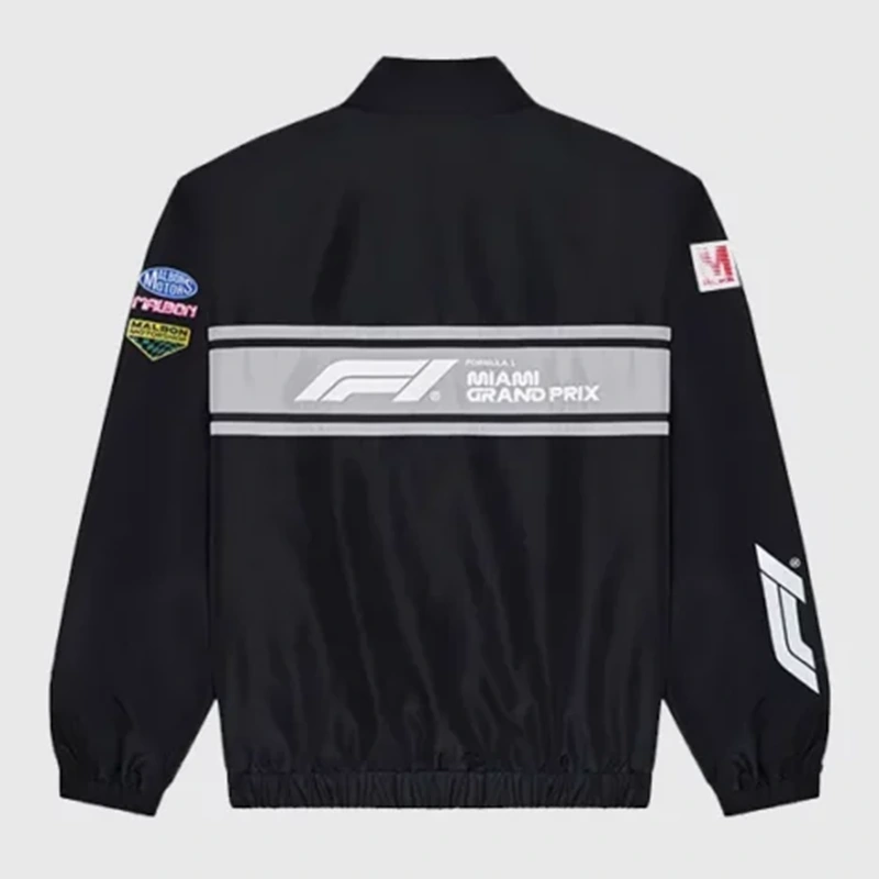 Malbon x F1 Miami Track Jacket 1 Malbon x F1 Miami Track Jacket <p>Malbon x F1 Miami Track Jacket delivers motorsport energy, comfortable wear, and racing-inspired styling for everyday outfits.</p>