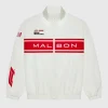 Areena Design <p>Malbon x F1 Miami Track Jacket delivers motorsport energy, comfortable wear, and racing-inspired styling for everyday outfits.</p> Malbon x F1 Miami White Track Jacket <p>Malbon x F1 Miami Track Jacket delivers motorsport energy, comfortable wear, and racing-inspired styling for everyday outfits.</p>