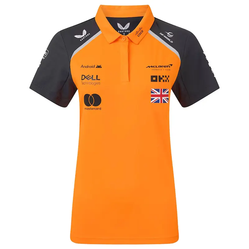 McLaren 2025 Team Lando Norris Driver Polo 1 McLaren 2025 Team Lando Norris Driver Polo <p>McLaren 2025 Team Lando Norris Driver Polo delivers graphic streetwear character with motorsport identity, easy graphic styling, making it a standout choice for casual outfits and everyday rotation.</p>