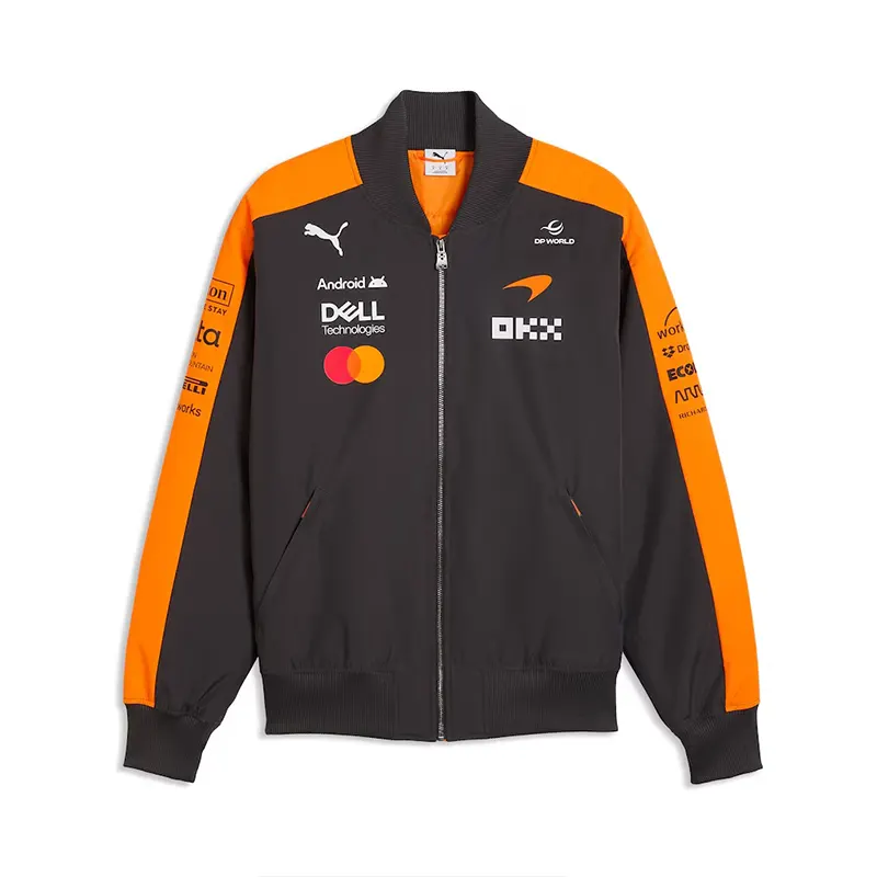 McLaren 2026 Team Bomber Jacket 2 McLaren 2026 Team Bomber Jacket <p>McLaren 2026 Team Bomber Jacket delivers statement outerwear style with motorsport identity, layered outerwear function, making it a standout choice for cold-weather outfits and everyday rotation.</p>