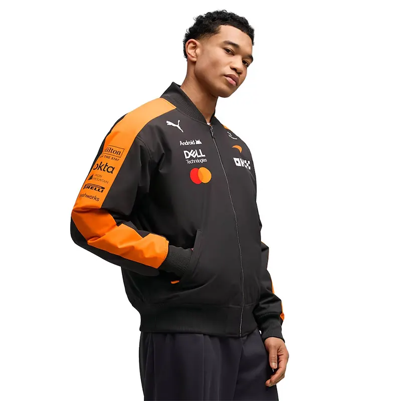 McLaren 2026 Team Bomber Jacket McLaren 2026 Team Bomber Jacket <p>McLaren 2026 Team Bomber Jacket delivers statement outerwear style with motorsport identity, layered outerwear function, making it a standout choice for cold-weather outfits and everyday rotation.</p>
