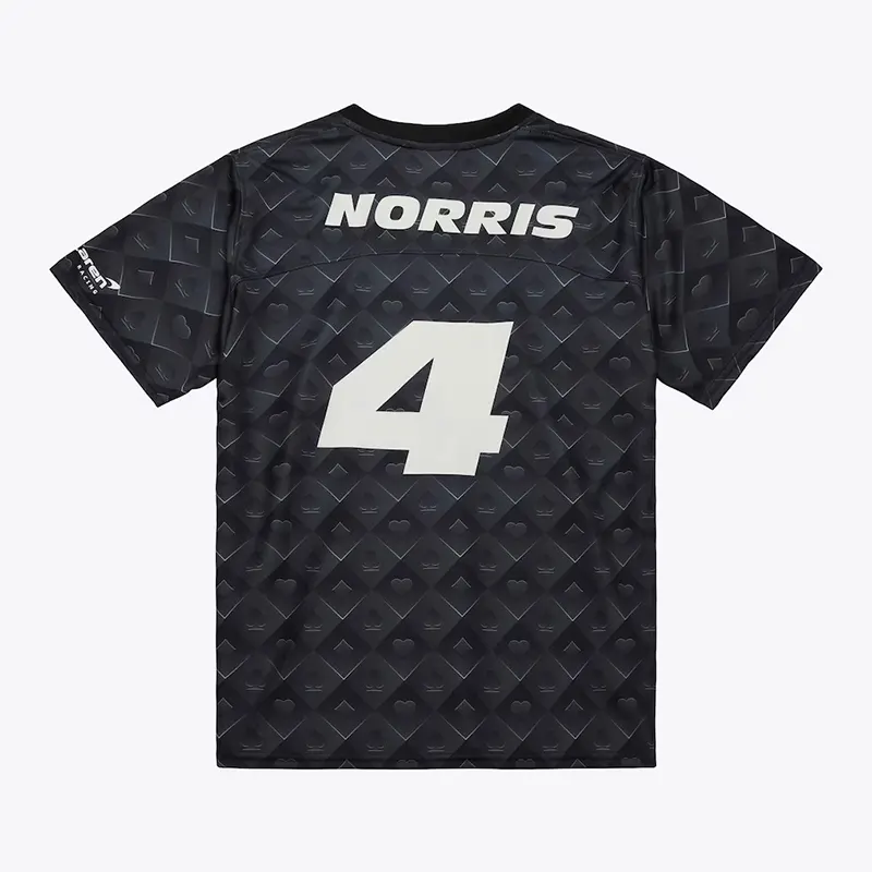 McLaren F1 Team Mitchell & Ness Lando Norris Soccer Jersey T-Shirt 1 McLaren F1 Team Mitchell & Ness Lando Norris Soccer Jersey T-Shirt <p>McLaren F1 Team Mitchell & Ness Lando Norris Soccer Jersey T-Shirt delivers sport-inspired appeal with motorsport identity, athletic fanwear look, making it a standout choice for game-day outfits and everyday rotation.</p>