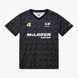 McLaren F1 Team Mitchell & Ness Lando Norris Soccer Jersey T-Shirt