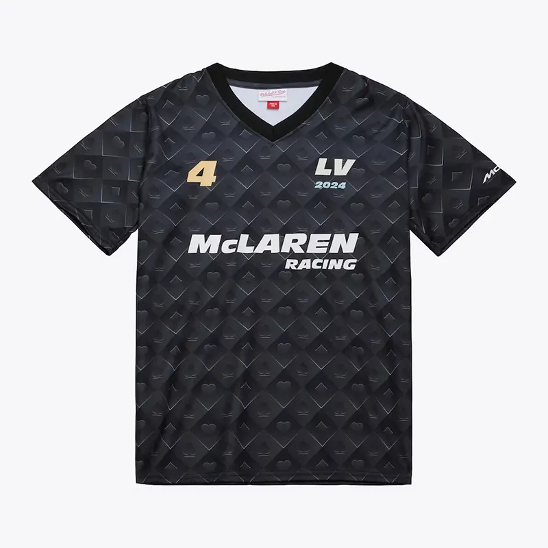 McLaren F1 Team Mitchell & Ness Lando Norris Soccer Jersey T-Shirt McLaren F1 Team Mitchell & Ness Lando Norris Soccer Jersey T-Shirt <p>McLaren F1 Team Mitchell & Ness Lando Norris Soccer Jersey T-Shirt delivers sport-inspired appeal with motorsport identity, athletic fanwear look, making it a standout choice for game-day outfits and everyday rotation.</p>