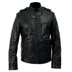 Men Aaron Paul Breaking Bad Premium Leather Jacket