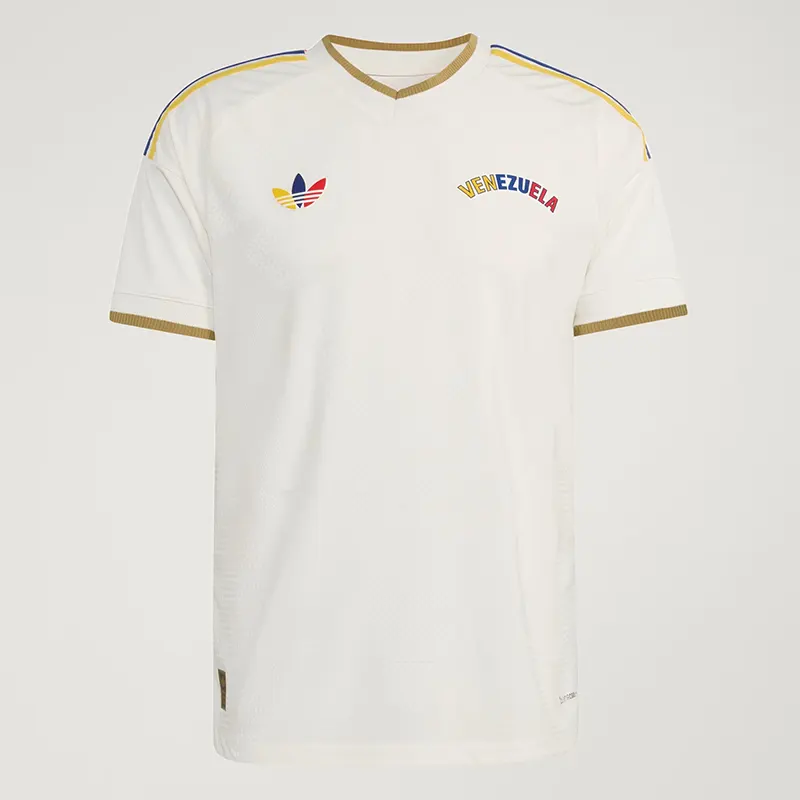 Mens Adidas Venezuela Away Jersey 2026 Mens Adidas Venezuela Away Jersey 2026 <p>Mens Adidas Venezuela Away Jersey 2026 delivers football-inspired identity, comfortable wear, and supporter styling for everyday outfits.</p>