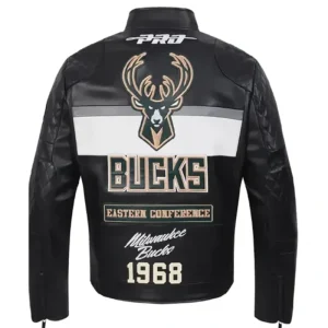 Areena Design <p>Milwaukee Bucks Moto Leather Jacket delivers basketball fan energy, comfortable wear, and court-inspired styling for everyday outfits.</p> Milwaukee Bucks Moto Leather Jacket <p>Milwaukee Bucks Moto Leather Jacket delivers basketball fan energy, comfortable wear, and court-inspired styling for everyday outfits.</p>