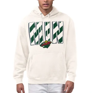 Minnesota Wild Starter City Abbreviation Fleece Hoodie