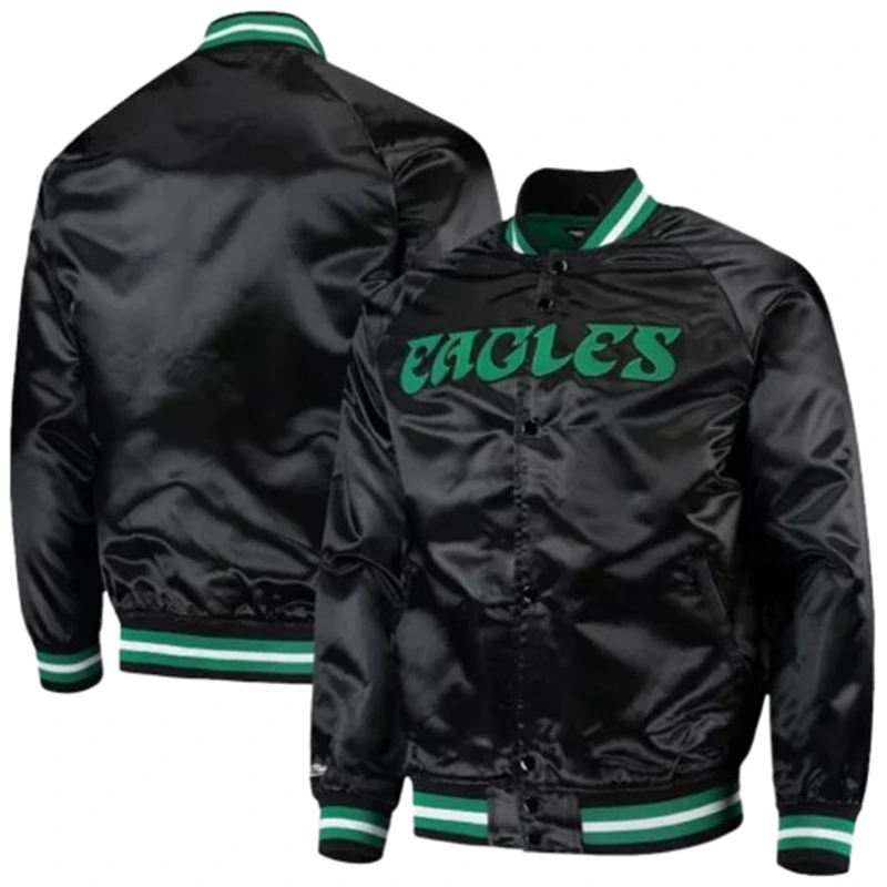 Mitchell & Ness Philadelphia Eagles Satin Jacket Mitchell & Ness Philadelphia Eagles Satin Jacket <p>Mitchell & Ness Philadelphia Eagles Satin Jacket delivers game-day identity, comfortable statement layering, and versatile styling for everyday outfits.</p>
