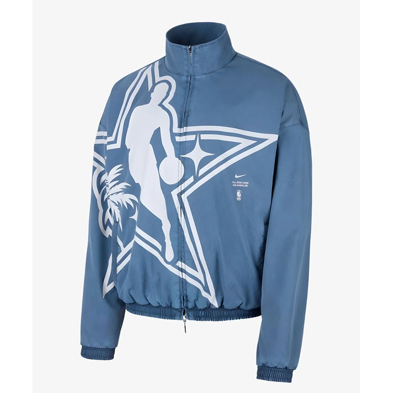 NBA All-Star 2026 Game Nike Light Blue Jacket NBA All-Star 2026 Game Nike Light Blue Jacket <p>NBA All-Star 2026 Game Nike Light Blue Jacket delivers basketball fan energy, comfortable layering warmth, and versatile styling in a standout blue tone for everyday outfits.</p>