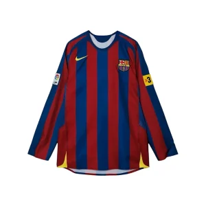 Nike FC Barcelona Re-Issue 2005/06 Ronaldinho #10 Home Jersey