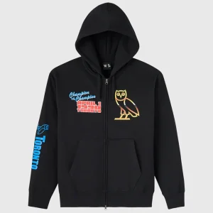 OVO x WWE Wrestlemania VI Full-Zip Hoodie