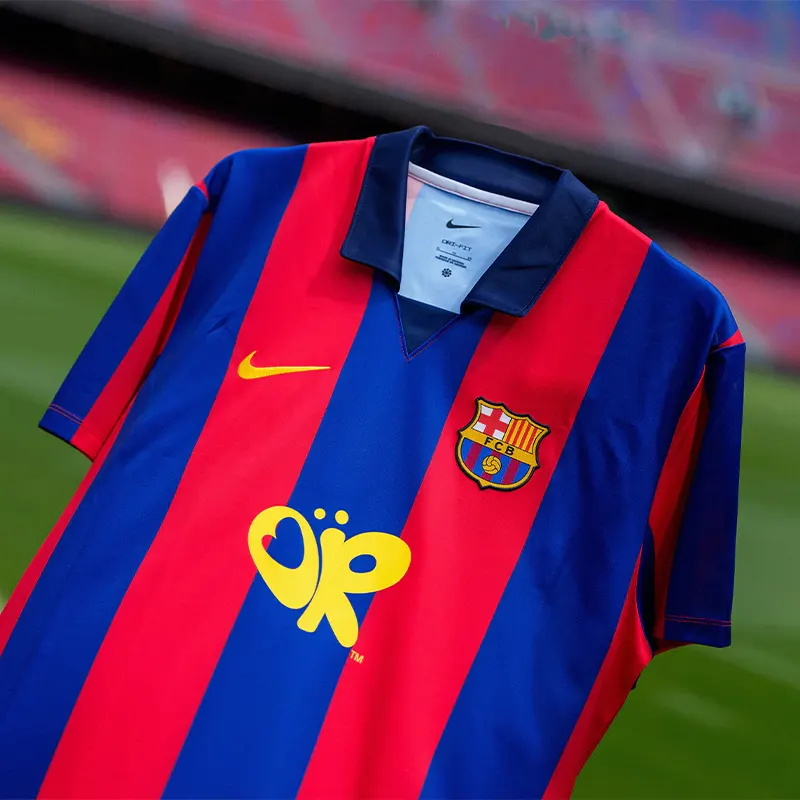 Or Barcelona Jersey 1 Or Barca Jersey <p>Or Barca Jersey brings sports and fanwear styling to a comfortable jersey made for game days, fan events, training-inspired outfits, and casual weekends. Easy to style and strong for casual, fan, and streetwear outfits.</p>