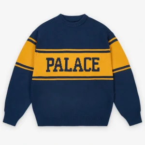 Palace College Stripe Knit Sweater